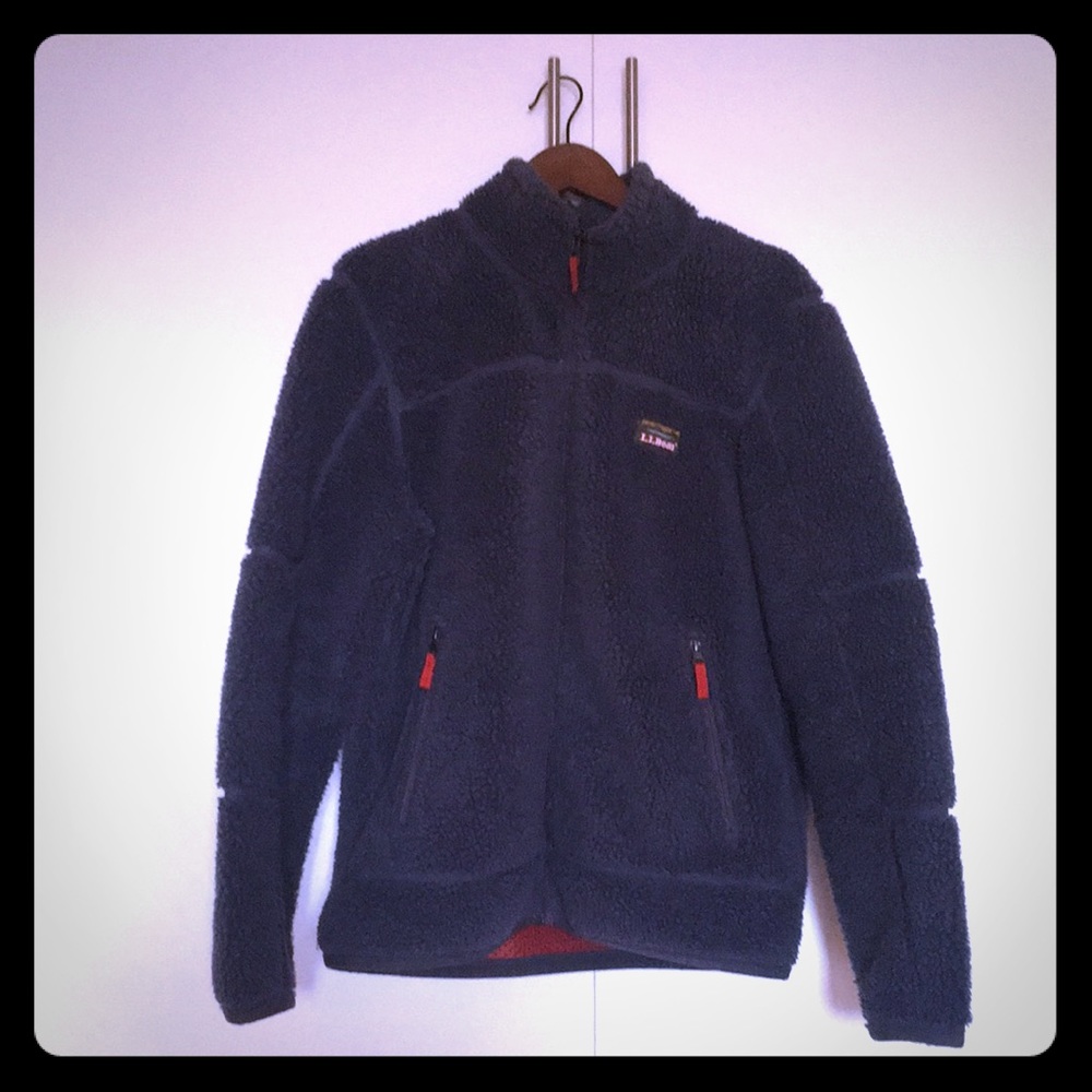 LL Bean Mountain Pile Fleece Jacket